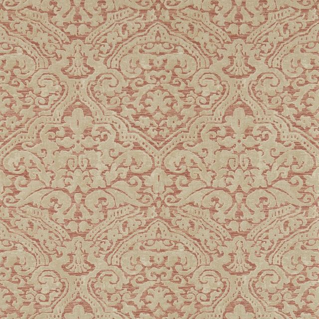 Zoffany Constantina Damask Wallpapers Renaissance Damask Russet Wallpaper