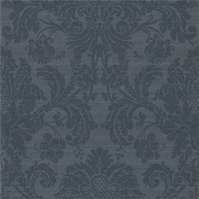 Zoffany Damask Wallpapers Crivelli Como Blue Wallpaper