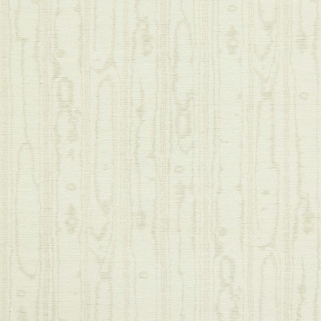 Zoffany Rhombi Wallcoverings Watered Silk Platinum Grey Wallpaper