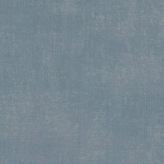 Metallic Linen Blue Wallpaper
