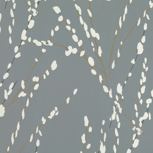 Romo Floris Wallcoverings Mikado Storm Wallpaper