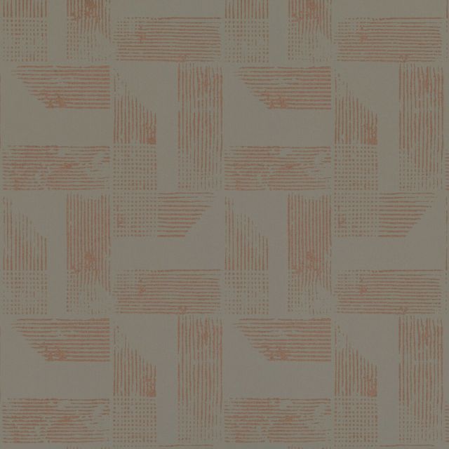 Villa Nova Renzo Wallcoverings Renzo Copper Wallpaper