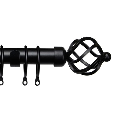 Black 25-28mm Pristine Cage Pole Set