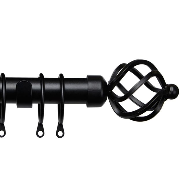 Black 25-28mm Pristine Cage Pole Set