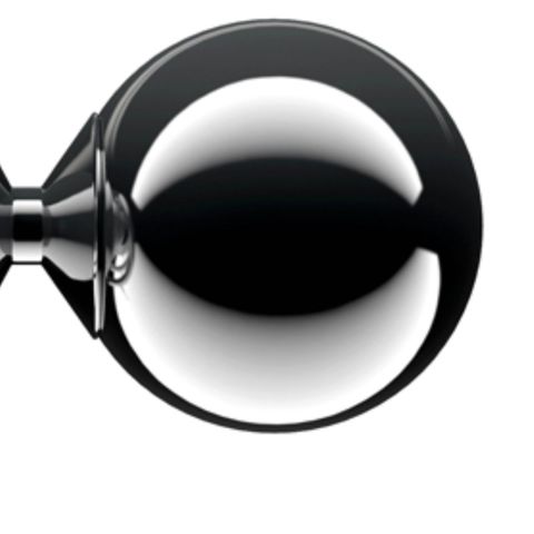 Polished Graphite 28mm Nikola Pole Set