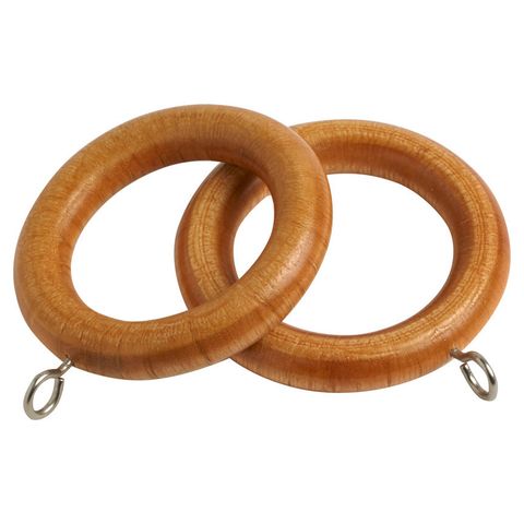 Antique Pine 28mm County Wood Pole Set