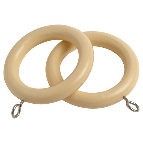 Cream 28mm County Wood Pole Set