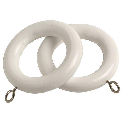 White 28mm County Wood Pole Set