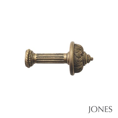 Florentine Rope Curtain Hold Back Antique Gold Single