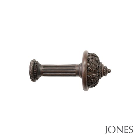 Grande Rope Curtain Hold Back Oak Single