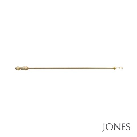 Handcrafted Cathedral Ivy Draw Rod 100cm (Single)