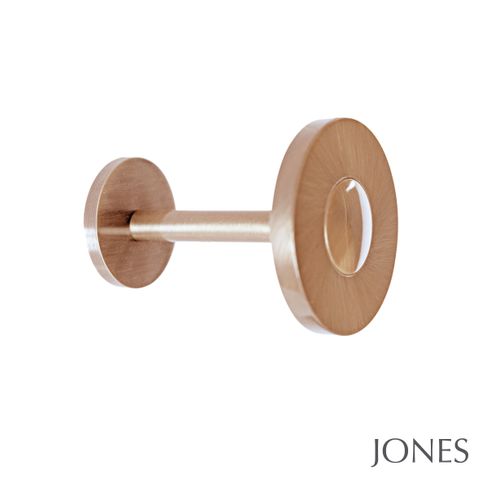 Strand Rose Gold Curtain Hold Backs Pair 