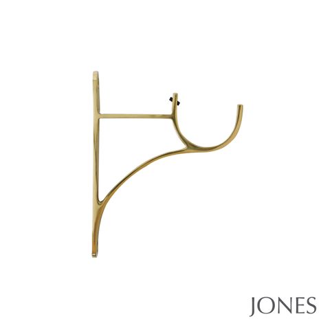 Seychelles 40mm Brass Metal End Bracket