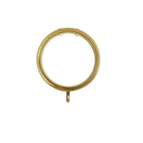 Jones  Esquire 50mm Brushed Gold Pole Set With Sphere Finials & Decorative Brackets