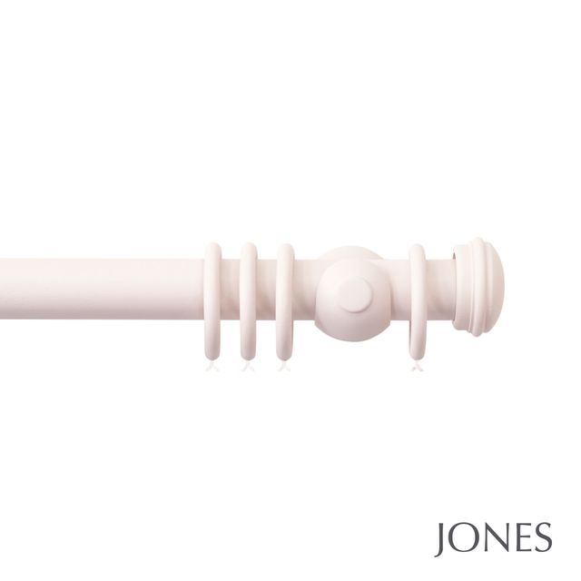 Jones  Seychelles 40mm Blush Pole Set With End Caps