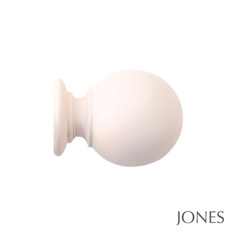 Jones  Seychelles 40mm Blush Pole Set With Ball Finials