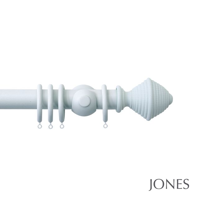 Jones  Seychelles 40mm Mist Pole Set With Hive Finials