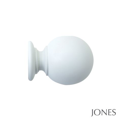 Jones  Seychelles 40mm Mist Pole Set With Ball Finials