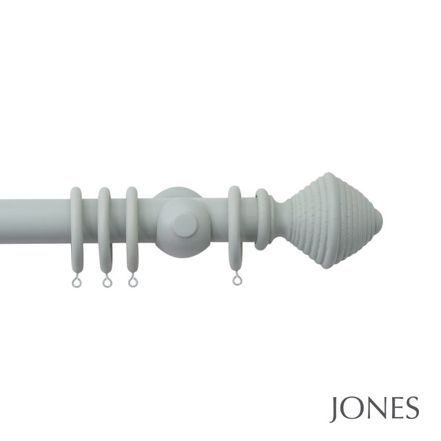 Jones  Seychelles 40mm Haze Pole Set With Hive Finials