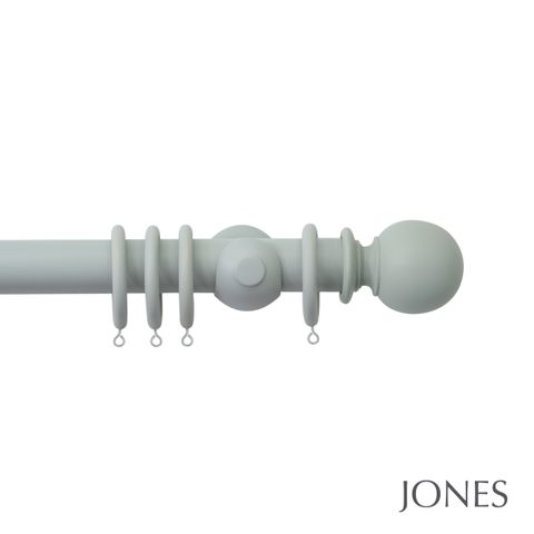 Seychelles 40mm Haze Pole Set With Ball Finials