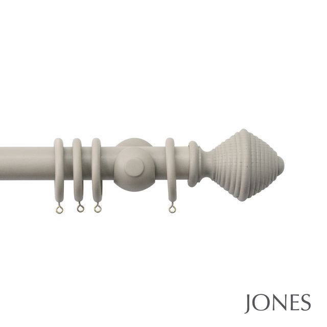 Jones  Seychelles 40mm Truffle Pole Set With Hive Finials