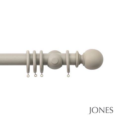 Seychelles 40mm Truffle Pole Set With Ball Finials