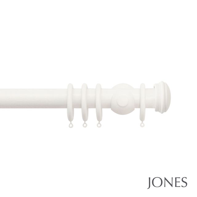 Jones  Seychelles 40mm Cotton Pole Set With End Caps