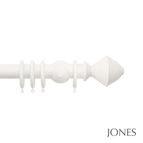 Seychelles 40mm Cotton Pole Set With Hive Finials