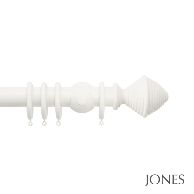 Jones  Seychelles 40mm Cotton Pole Set With Hive Finials