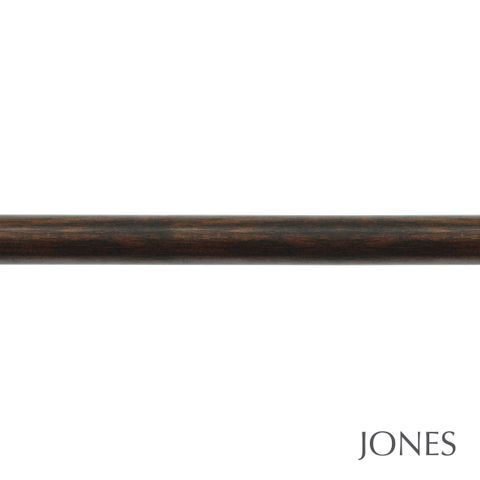 Handcrafted Cathedral 30mm Oak Pole Set with Recess Brackets