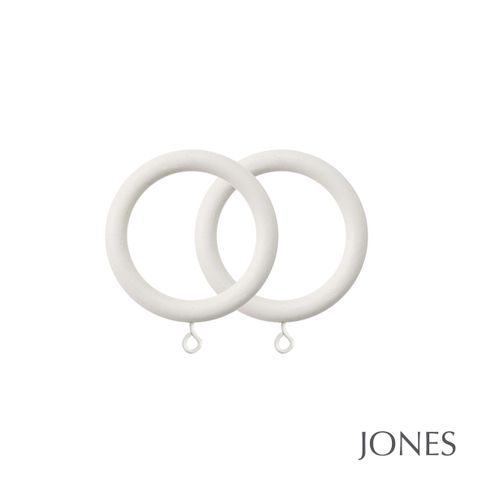 Jones  Handcrafted Cathedral 30mm Cotton Pole Set with Exeter Finials