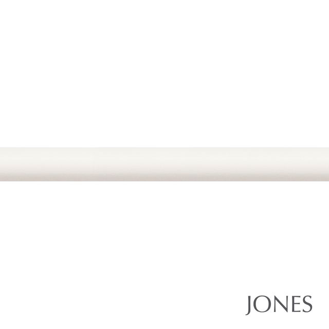 Jones  Handcrafted Hardwick 40mm Cotton Pole Set - No Finials