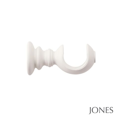 Jones  Handcrafted Hardwick 40mm Cotton Pole Set - No Finials
