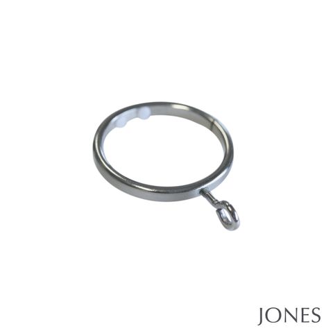 Jones  Lunar 28mm Matt Nickle Pole Set With Oak Sphere Finials  - Extension Brackets