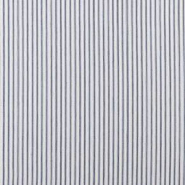 Clarke and Clarke Ticking Stripes Sutton Navy Upholstery Fabric