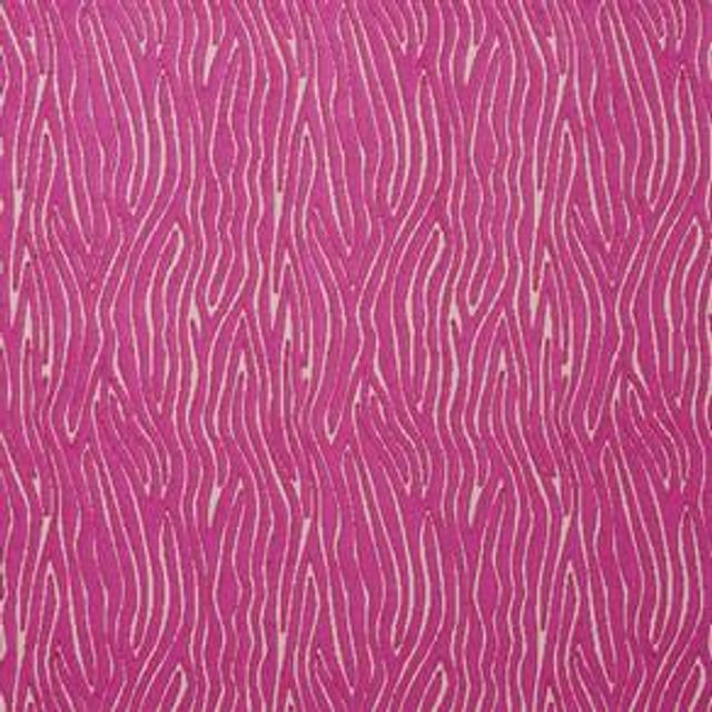 Clarke and Clarke Dimensions Onda Fuchsia