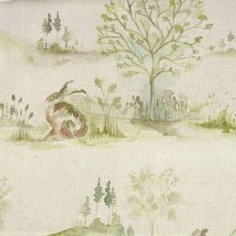 Boxing Hares Linen