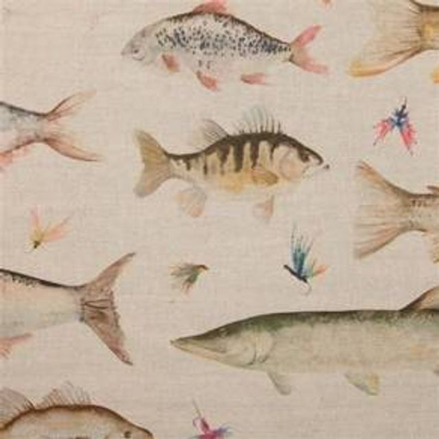 Voyage Decoration Country Book River Fish Large Cream
