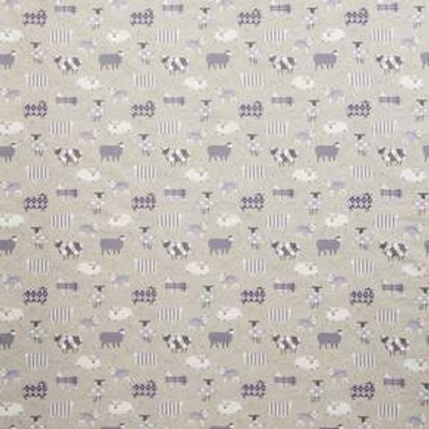 Baa Baa Lavender Upholstery Fabric