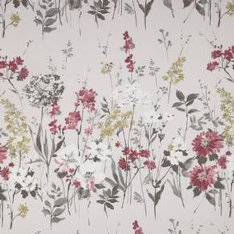 Wild Meadow Ruby Upholstery Fabric