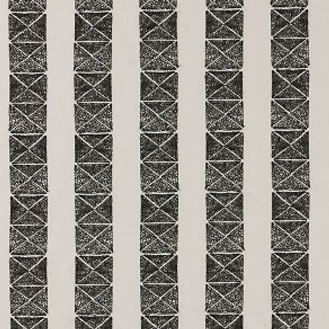 Bw1013 Black / White Voile Fabric