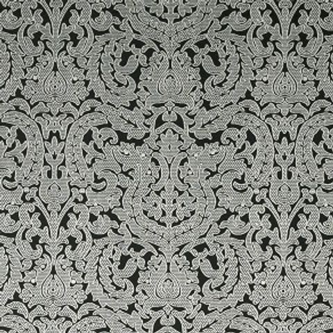 Bw1020 Black / White Upholstery Fabric