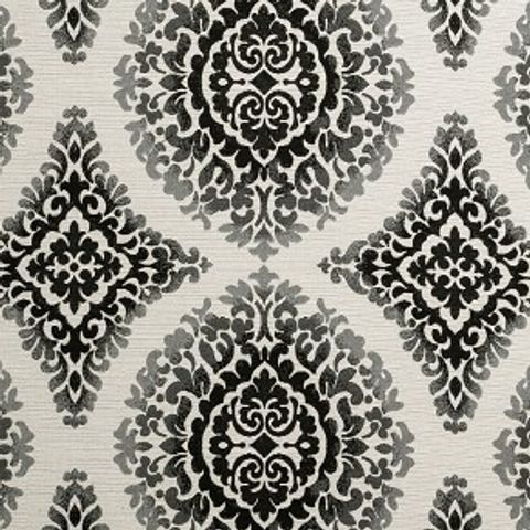 Bw1024 Black / White Upholstery Fabric