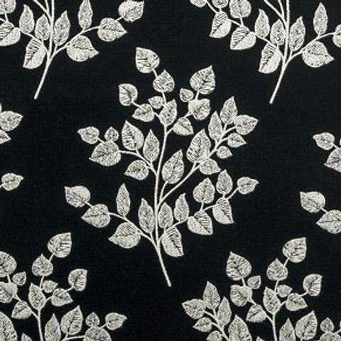 Bw1036 Black / White Upholstery Fabric