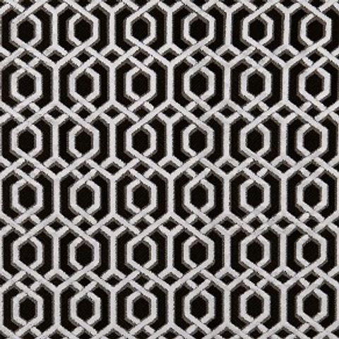Bw1042 Black / White Upholstery Fabric