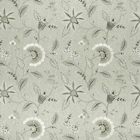 Clarke and Clarke Halcyon Delamere Natural Fabric