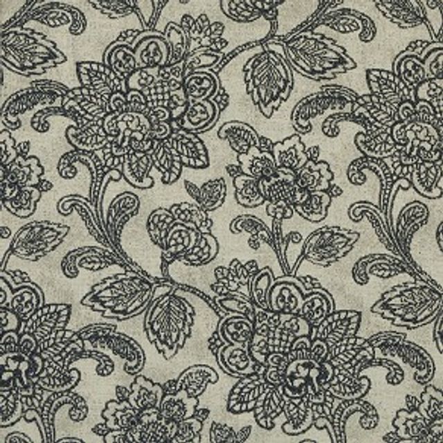 Clarke and Clarke Castle Garden Cranbrook Charcoal