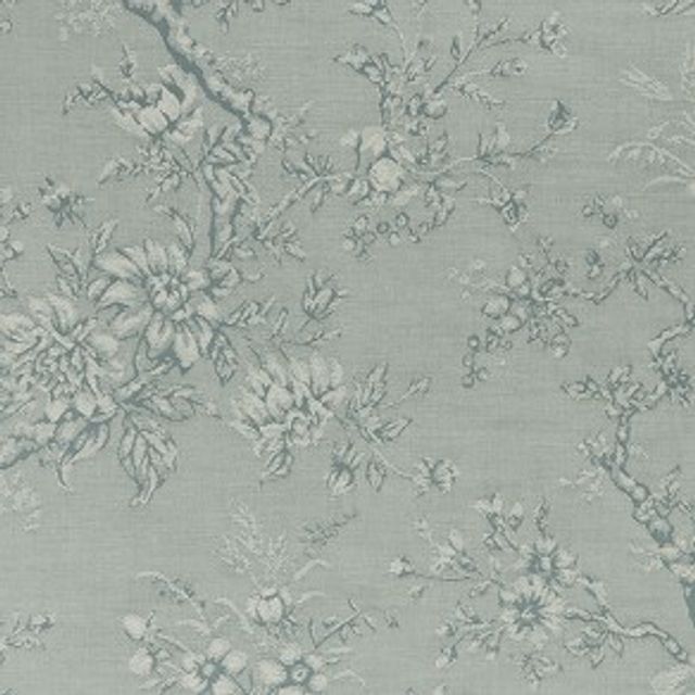 Clarke and Clarke Castle Garden Simone Eau De Nil