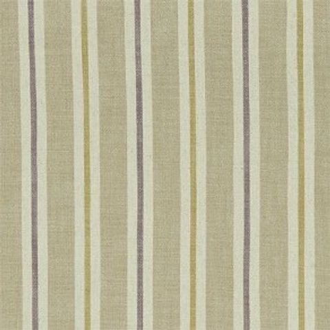 Sackville Stripe Heather / Linen Upholstery Fabric