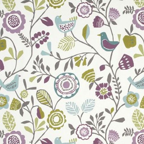 Folki Heather / Olive Upholstery Fabric